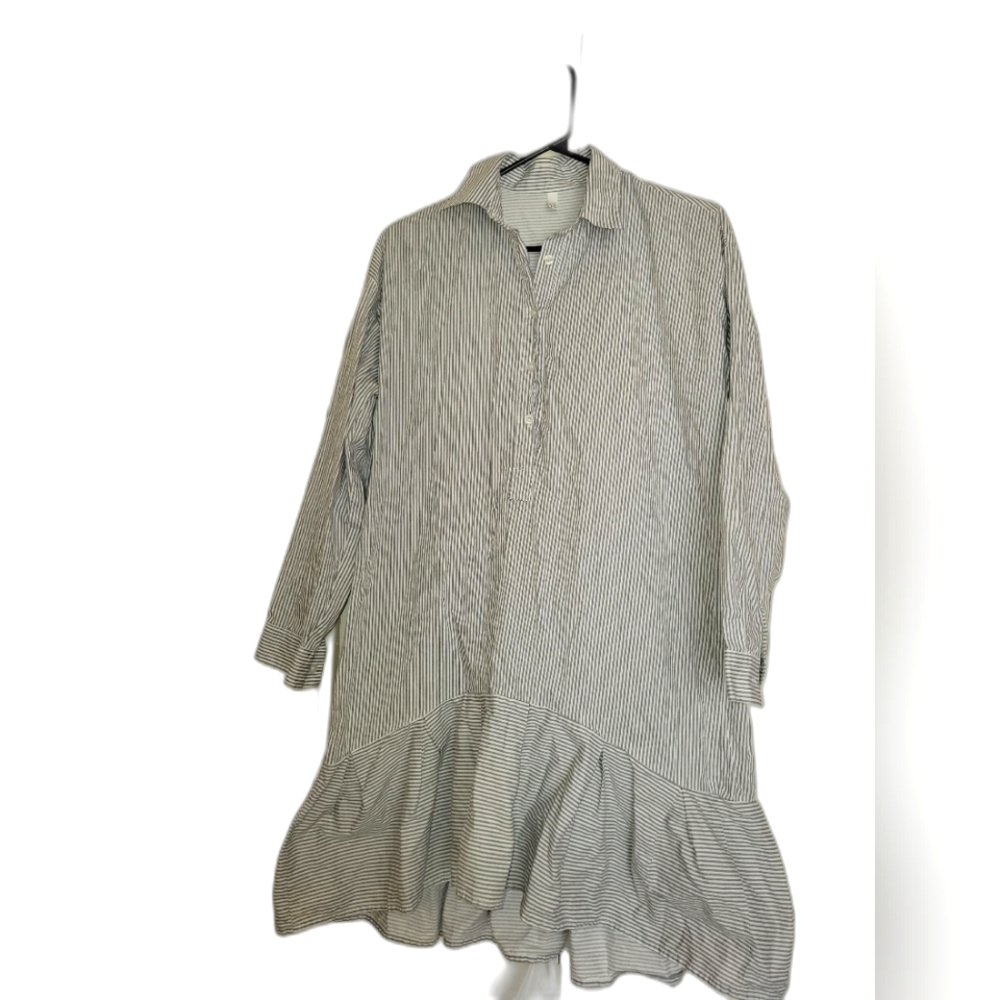 High Low Ruffle Boutique Style Blouse